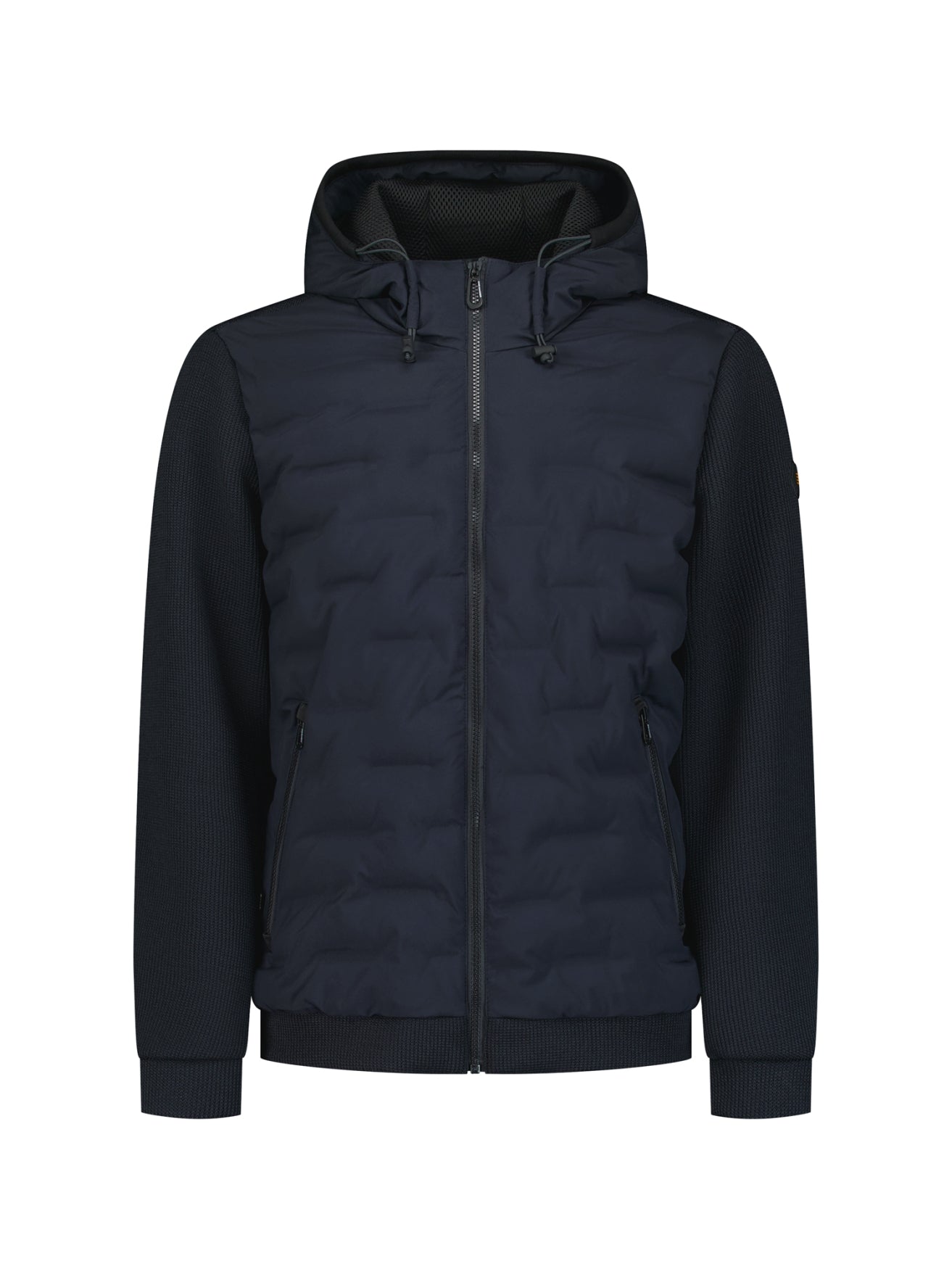 Jacket Short Fit Sealed Hooded Knit - 33630819SN