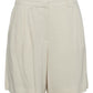 PCVINSTY HW LINEN BERMUDA SHORTS - 17138043