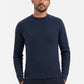 Pullover Crewneck Jacquard Solid - 29230916
