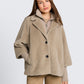 cosy cape jacket - 1051134