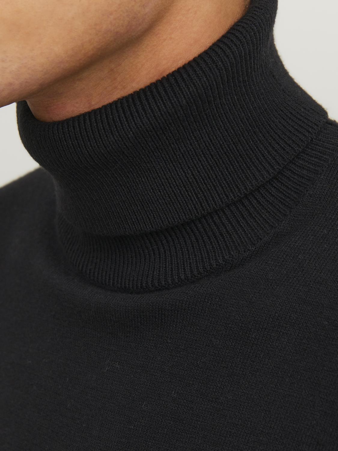 JJEEMIL KNIT ROLL NECK NOOS - 12157417