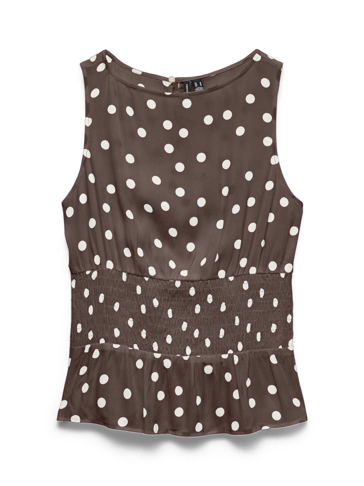 VMELISA S/L SMOCK DETAIL TOP WVN - 10347963