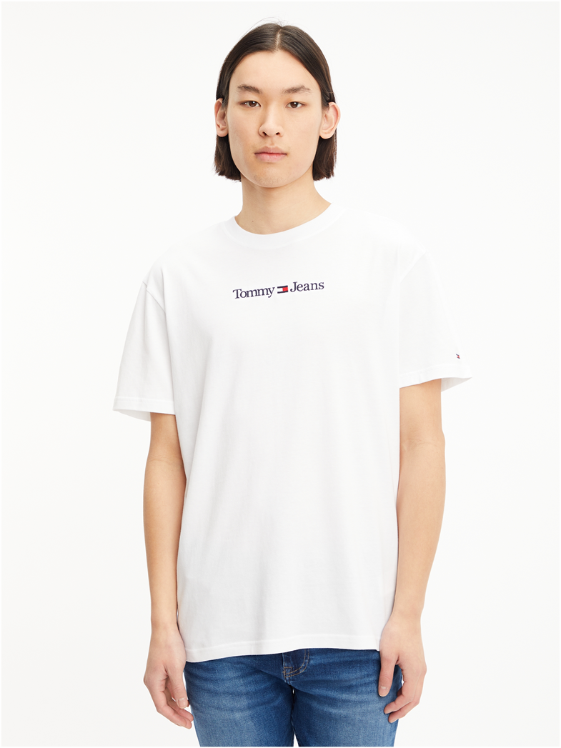 TJM CLASSIC LINEAR LOGO TEE - DM0DM14984