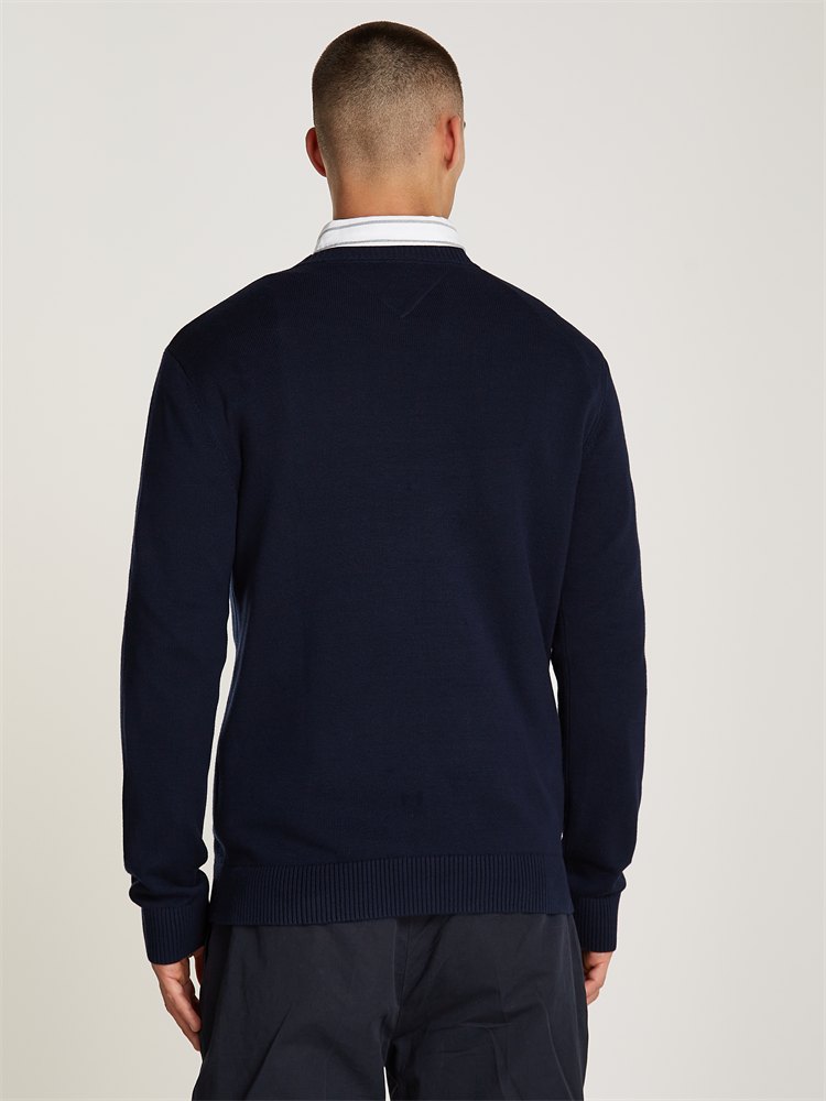 TJM SLIM ESSENTIAL LIGHT SWEATER - DM0DM18895