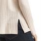 T-shirt cosy wide rib mock nec - 1048934
