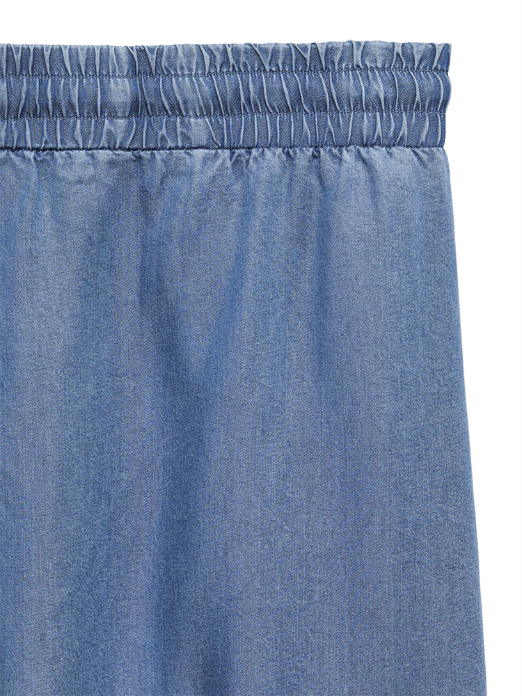 VMBREE HW LONG LOOSE TENCEL PANTS G - 10304898