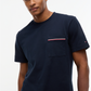 GLOBAL STRIPE PIQUE POCKET TEE - MW0MW42397
