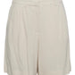 PCVINSTY HW LINEN BERMUDA SHORTS - 17138043