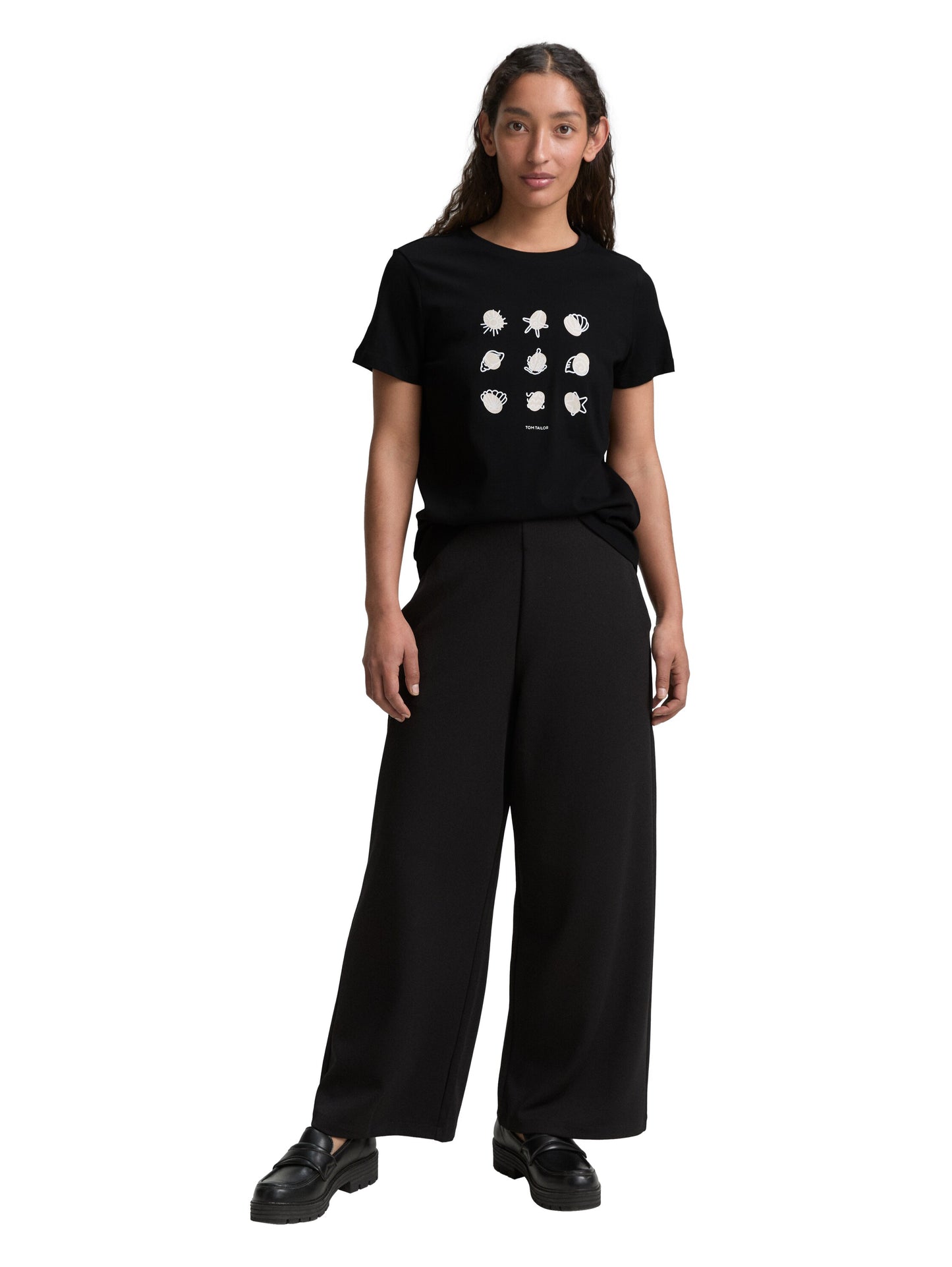 T-shirt basic with print - 1046437