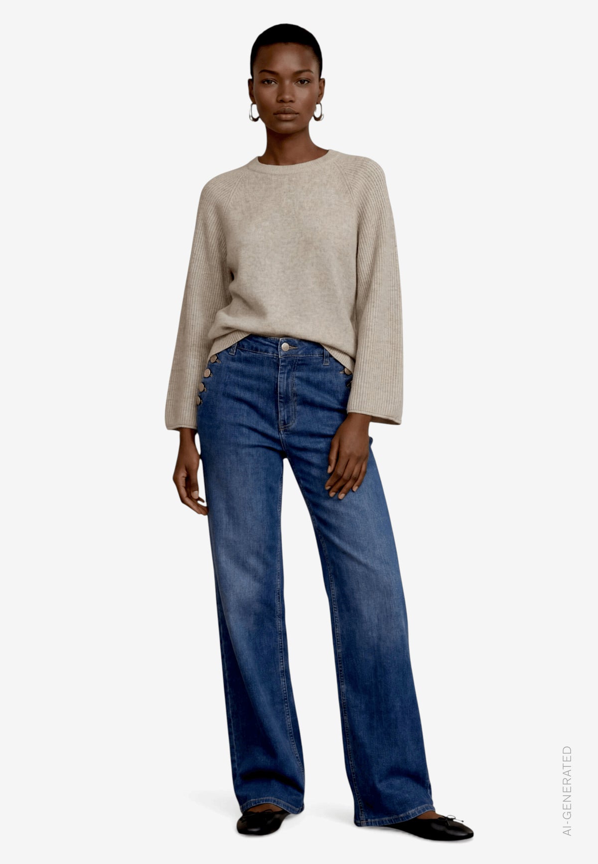 Hose Jeans 1/1 Länge - 110-10004257