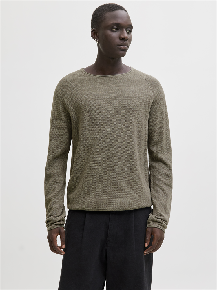 JJEHILL KNIT CREW NECK NOOS - 12157321