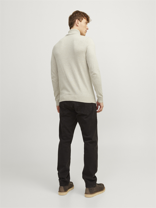 JJEEMIL KNIT ROLL NECK NOOS - 12157417