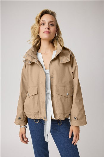 ladies woven jacket - MALU