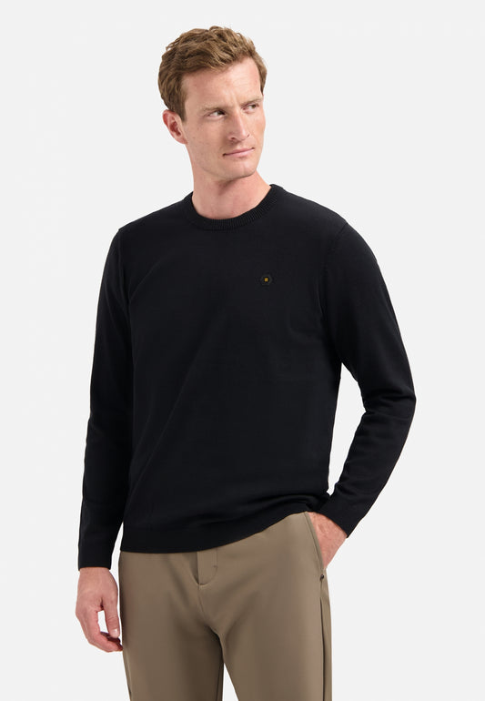 Pullover Crewneck 2 Coloured Melang - N2180