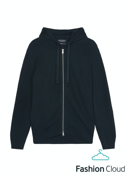 Hoodiejacke with racking structure, - M29502261068