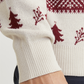 JJXMAS SNOWBALL KNIT CREW NECK - 12248145