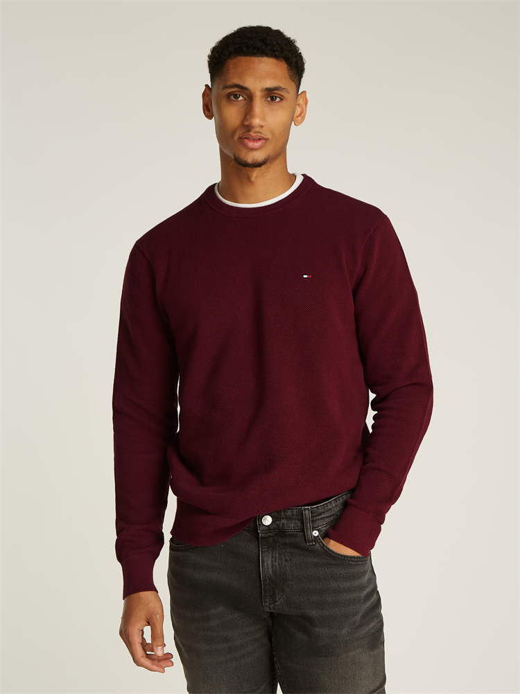ESSENTIAL STRUCTURE CREW NECK - MW0MW36347