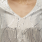 VMELLEN SS V-NECK TOP JRS - 10319014