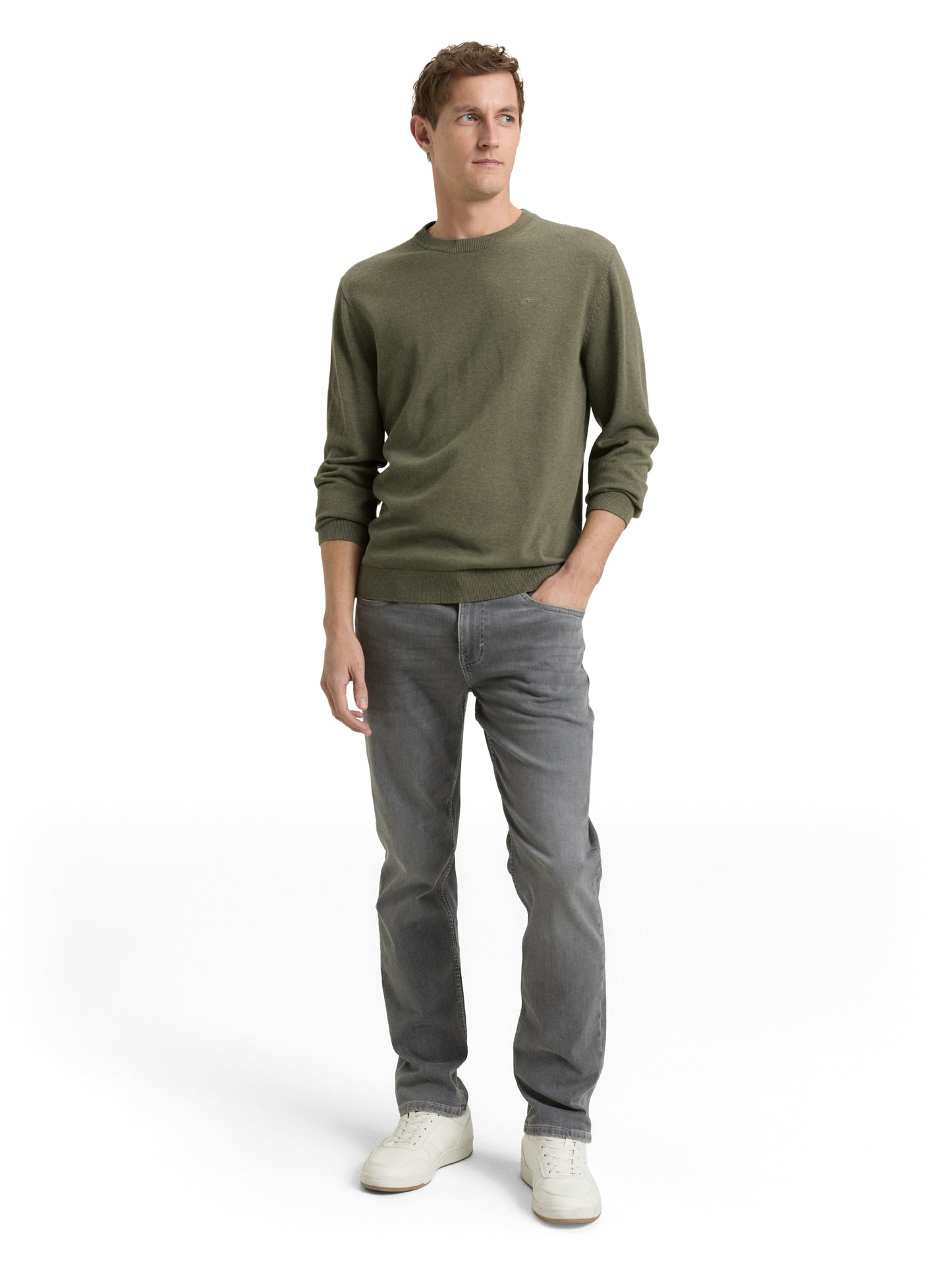 basic crewneck knit - 1039805