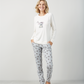 Pyjama Langbein Langarm - 100647002000