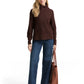 knit turtleneck pullover - 1049137