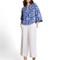 blouse loose fit with linen - 1049825