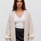 VMMAYBE LS OPEN CARDIGAN NOOS - 10273101