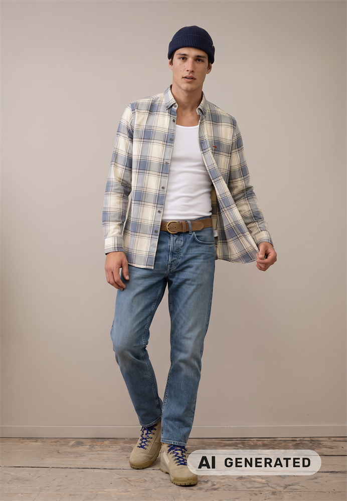 Herringbone Check, B.D., 1/1 - 16098690