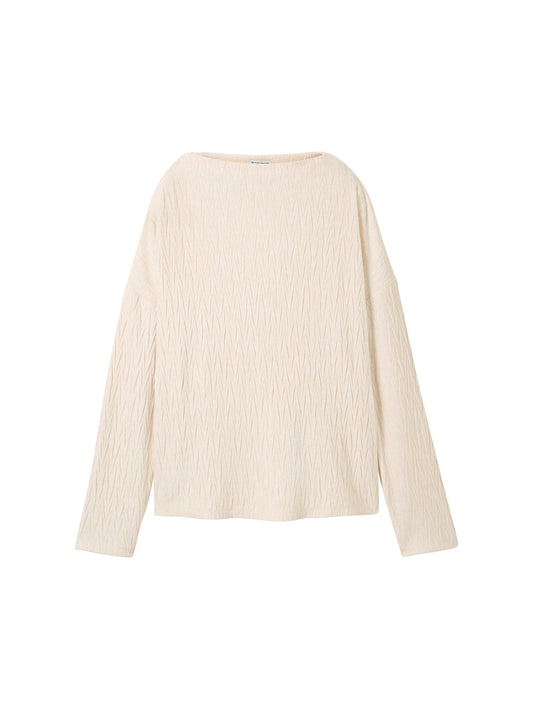 T-shirt cosy mock neck - 1044153