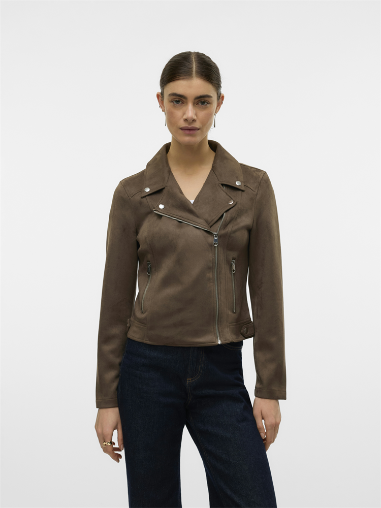 VMJOSE SHORT FAUX SUEDE JACKET NOOS - 10300938