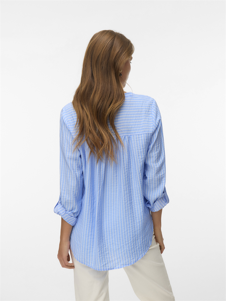 VMKAJA LS V-NECK FOLD-UP TOP WVN - 10340684