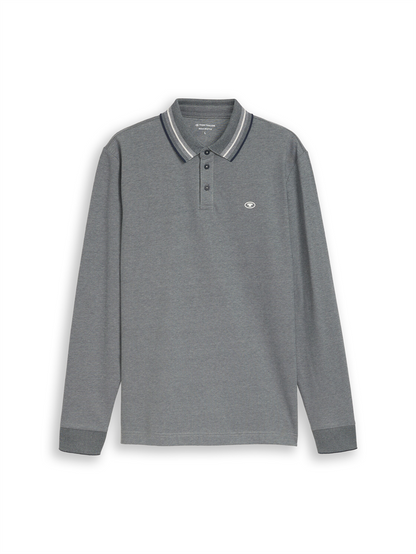 detailed polo shirt - 1052681