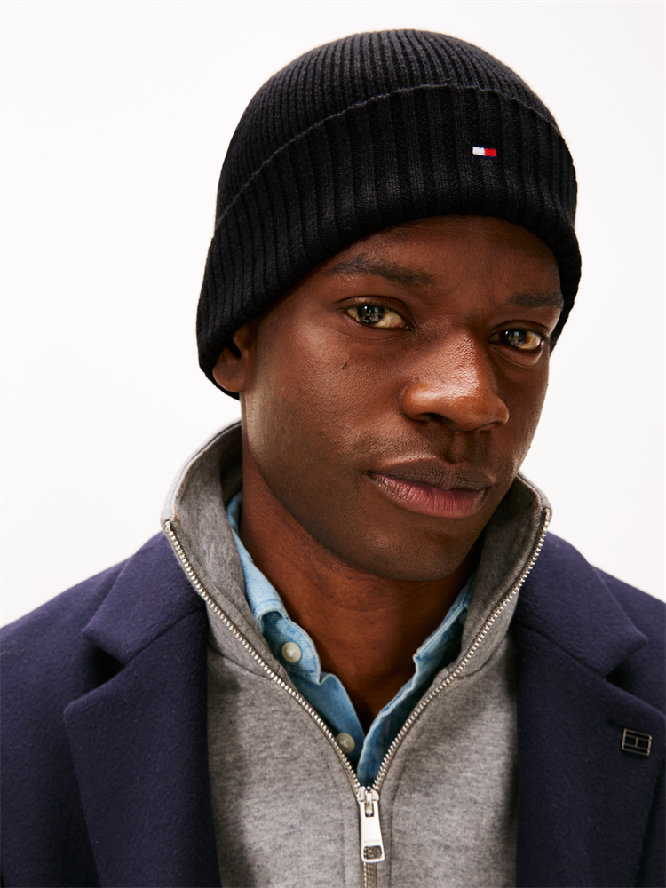 TH FLAG PIMA COTTON BEANIE - AM0AM12796