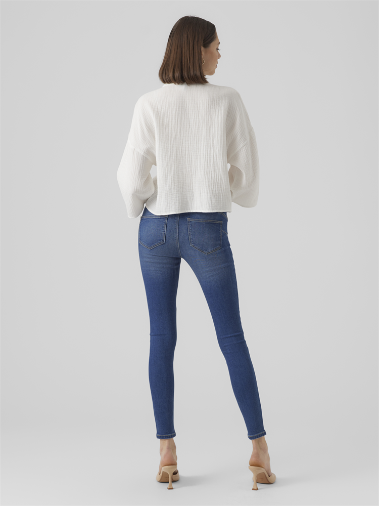 VMNATALI CROP SHIRT WVN NOOS - 10279685