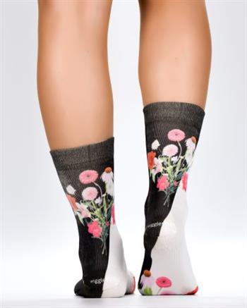Lady Socks YINYANG FLOWERS I - 1010-04121-100