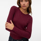 AWIRWINA LS O-NECK TOP NOOS - 10300893