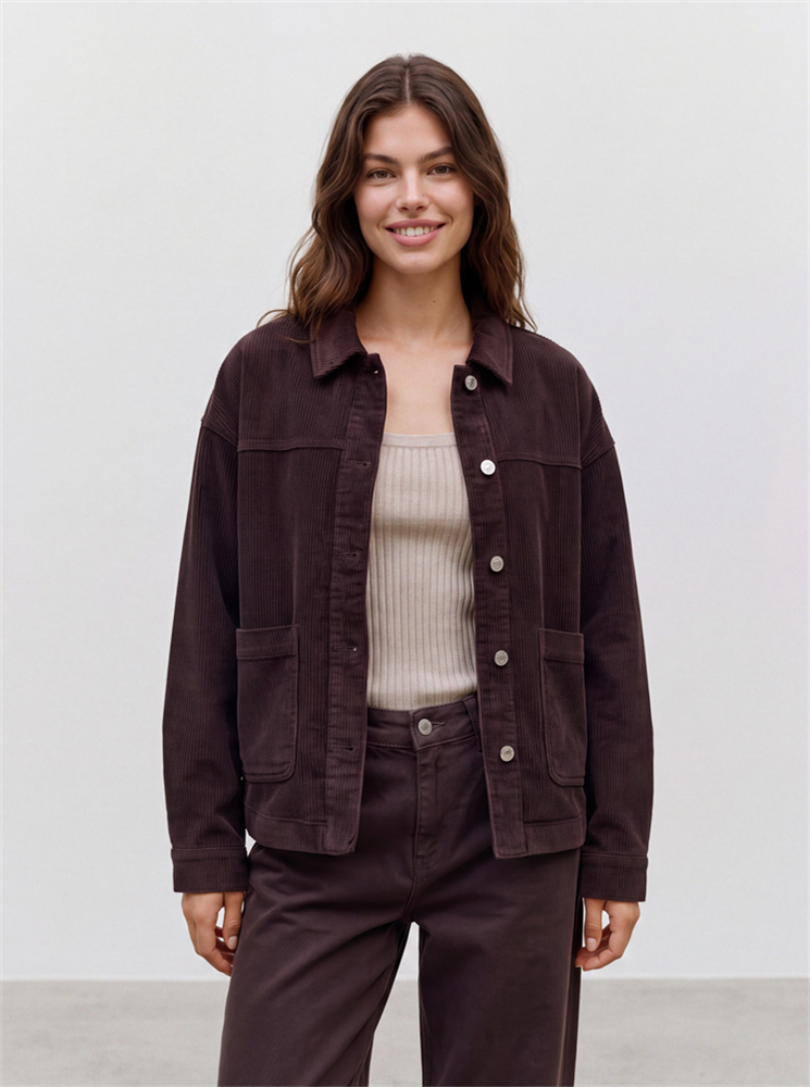 VMJAMIE LS CORDUROY SHACKET MIX NOO - 10337350
