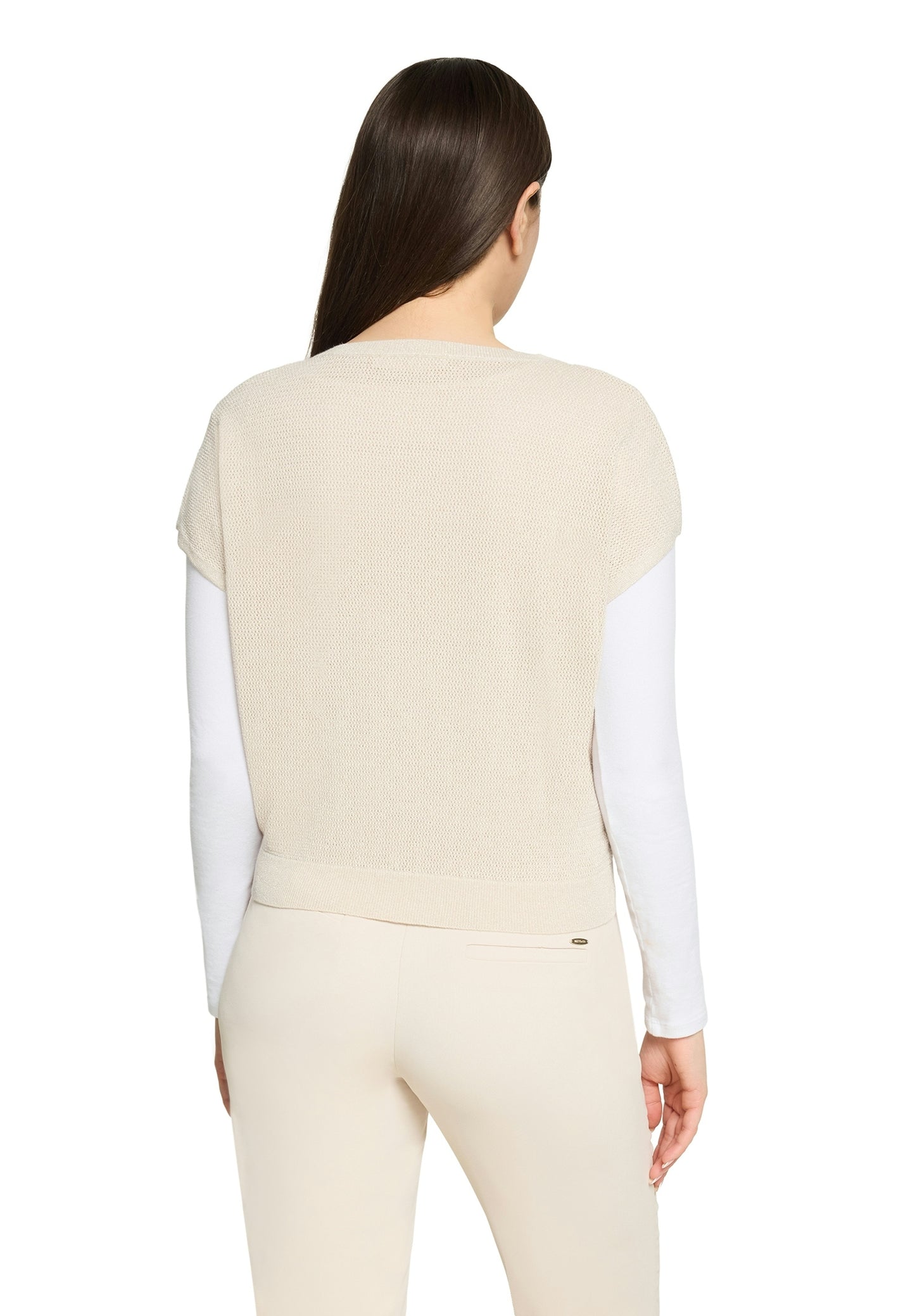 Strickpullover Kurz ohne Arm - 50113331