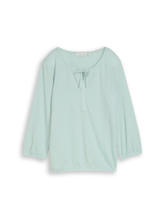 T-shirt striped blouse with st - 1050842