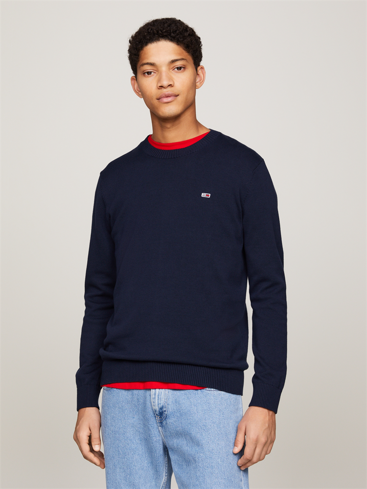 TJM SLIM ESSENTIAL LIGHT SWEATER - DM0DM18895