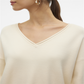 VMGOLD ROLL LS LONG V-NECK PULLOVER - 10311418