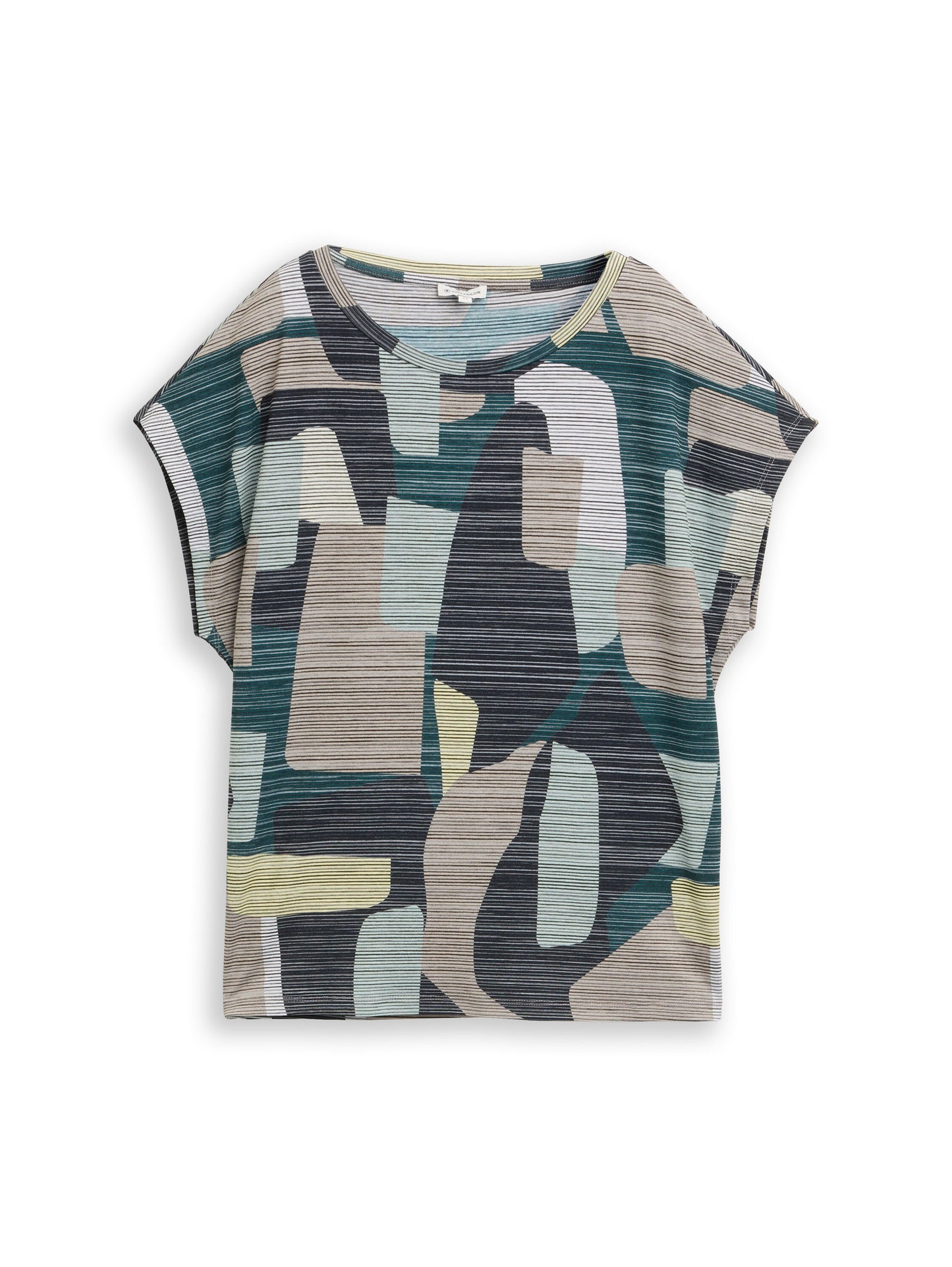 T-shirt alloverprinted stripe - 1050613