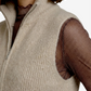 Strickjacke Kurz ohne Arm - 110-10002465