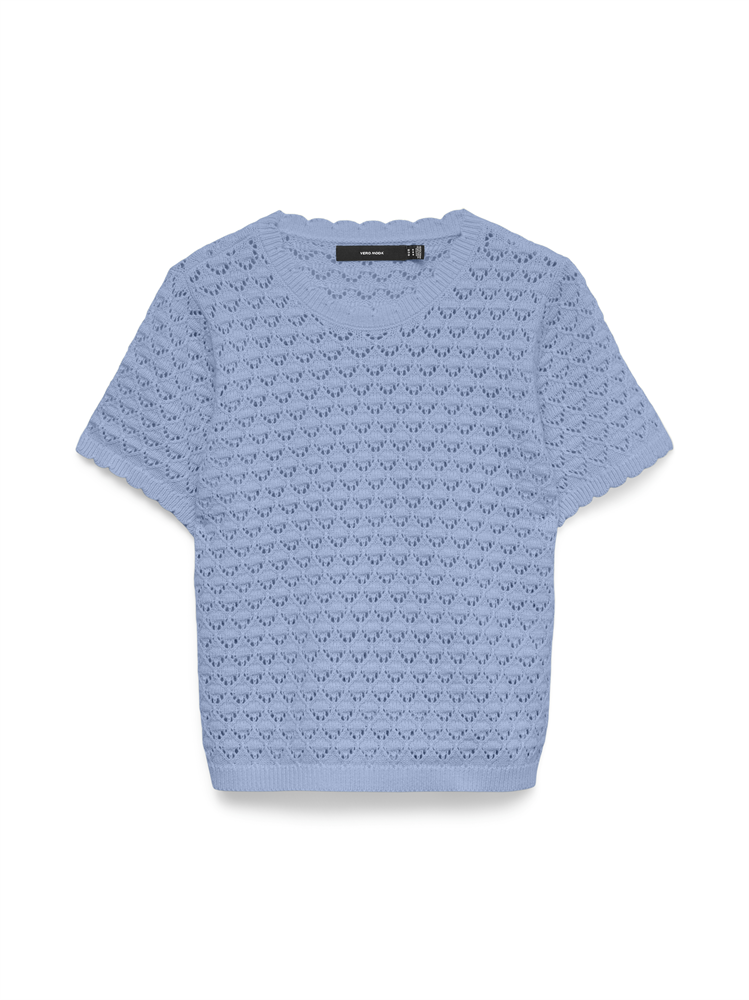 VMJAQUELINE SS O-NECK TOP BOO - 10340106