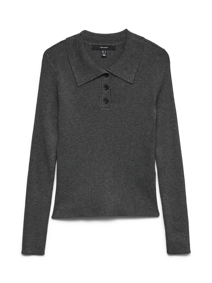 VMSILJERIB LS POLONECK PULLOVER NOO - 10336674