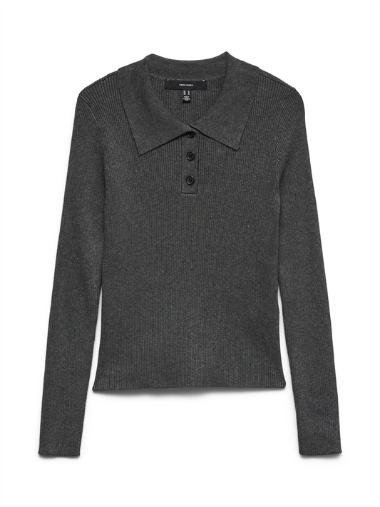 VMSILJERIB LS POLONECK PULLOVER NOO - 10336674