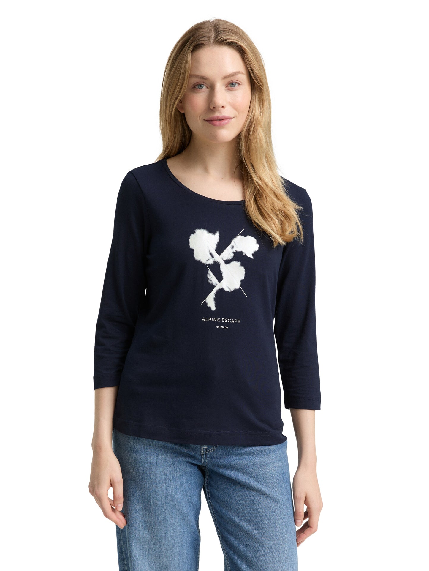 T-shirt crew neck frontprint - 1050751