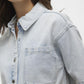 VMLILIA 2/4 LOOSE DENIM SHIRT GU320 - 10307661