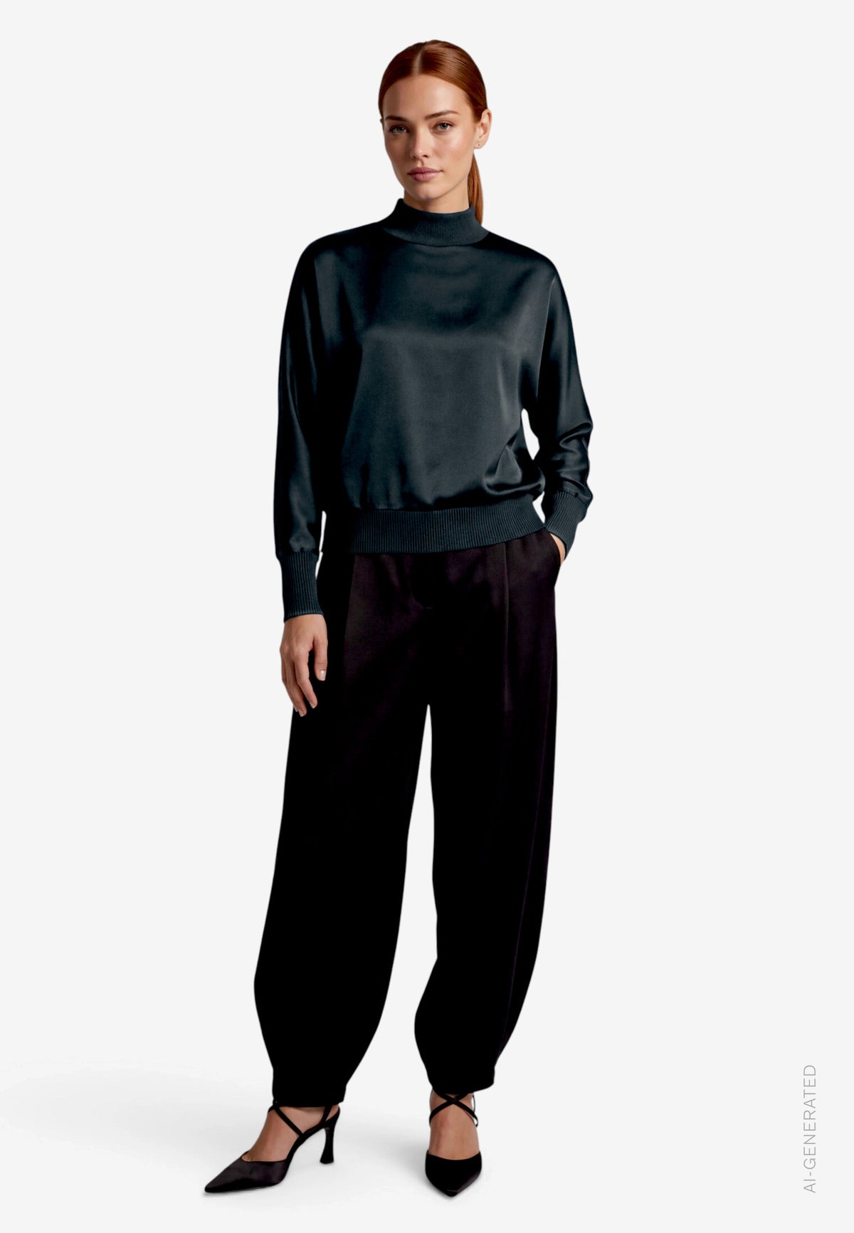 Strickpullover Kurz 1/1 Arm - 110-10004492