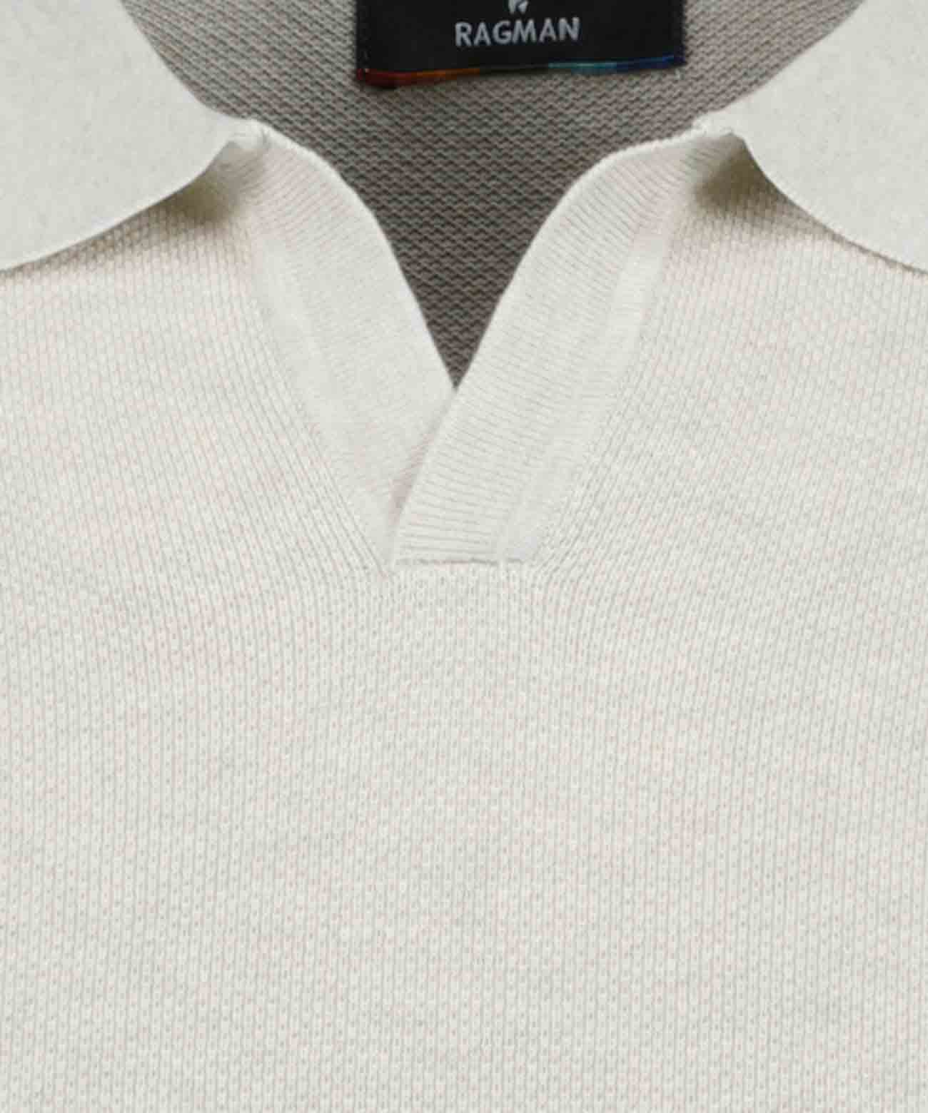 Revers collar short sleeve - 466991